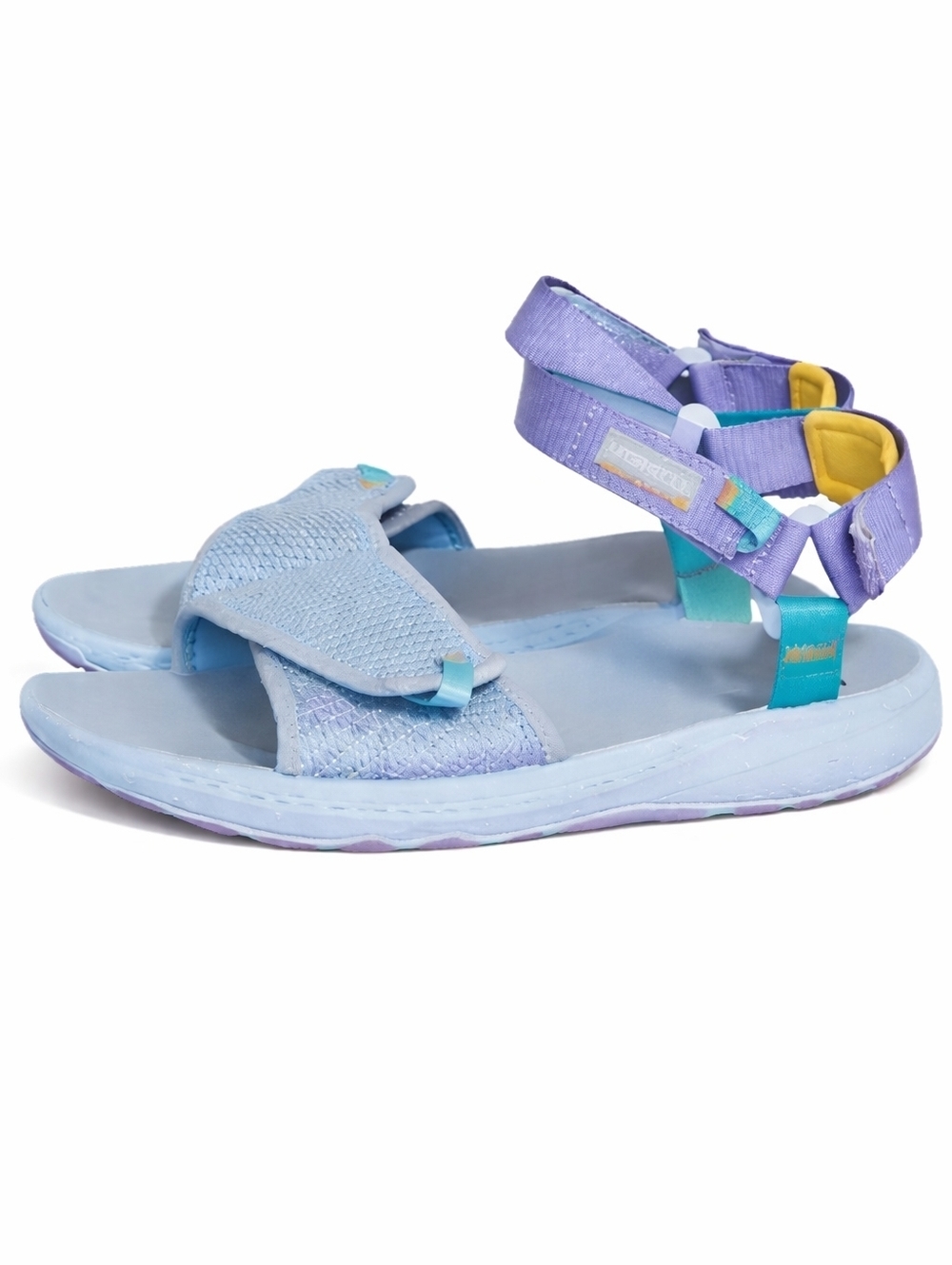 Merrell Comfort Walking Sandals Gray Adjustable Outdoor Travel Women Size 10